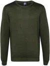 Fedeli Green Giza Light Frosted Sweater In Green