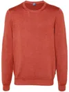 Fedeli Merino-wool Sweater In Red