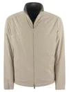 Fedeli Mid-weight Cashmere-lined Jacket In Neutral