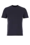 Fedeli Basic T-shirt In Night Blue Giza Jersey