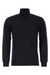 Fedeli Brown Wool Sweater