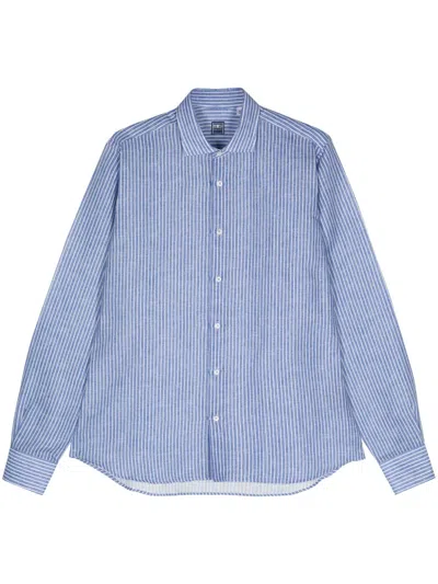 Fedeli Nick Shirt In Blue