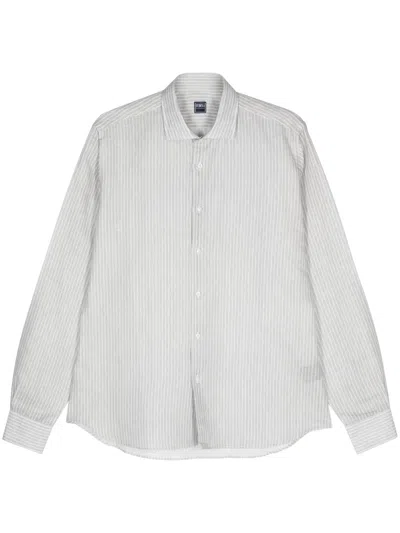 Fedeli Nick Shirt In Grey