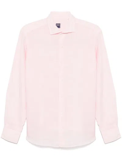 Fedeli Nick Shirt In Pink