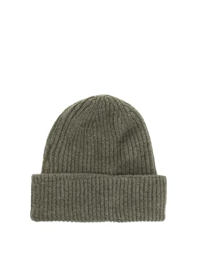 Fedeli Norge Cashmere Hat In Green