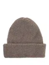 Fedeli Norge Cashmere Hat Hats Beige In Brown