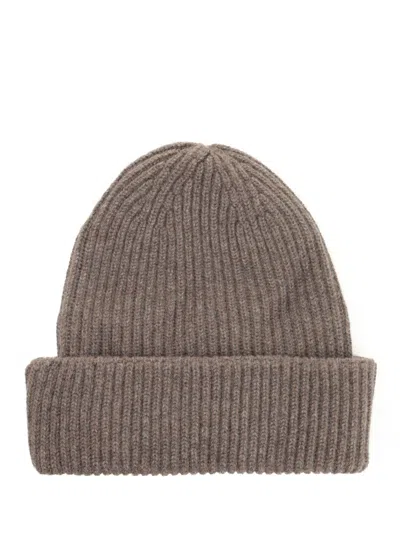 Fedeli Norge Cashmere Hat Hats Beige In Brown