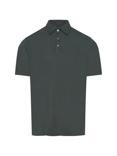Fedeli North Buttoned Polo Shirt In Green