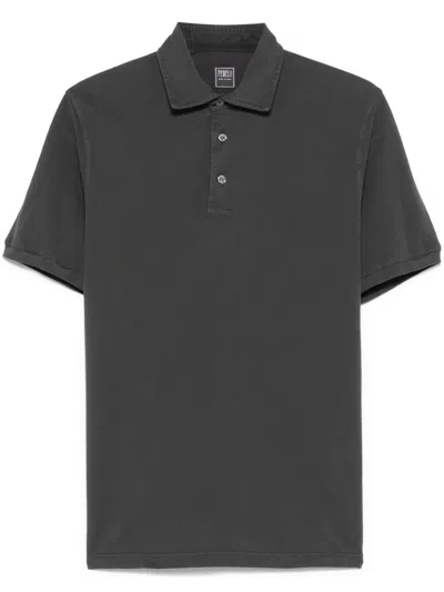 Fedeli North Polo Shirt In Grey