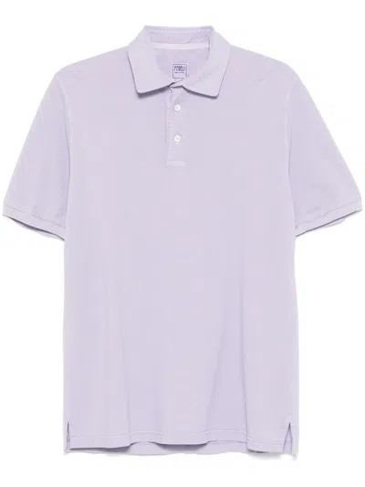 Fedeli North Polo Shirt In Purple
