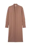 Fedeli "opale" Long Cardigan In Brown