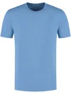 Fedeli Organic Cotton T-shirt In Blue