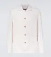 Fedeli Man Blazer Light Grey Size 40 Linen In Neutral