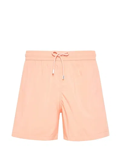 Fedeli Patch-pocket Beach Shorts In Pink
