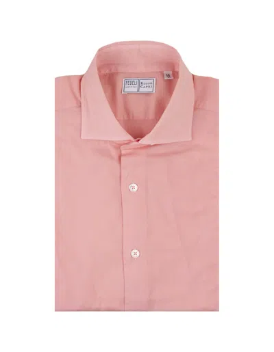 Fedeli Pink Panamino Sean Shirt