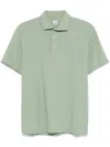 Fedeli Short-sleeved Polo Shirt In Green