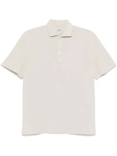 Fedeli Piquet Polo Shirt In Neutro