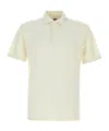 Fedeli Piquet Polo Shirt Collar Short Sleeves In White