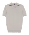 Fedeli Organic-cotton T-shirt In Gray