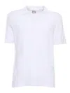 Fedeli White Polo In Multicolor