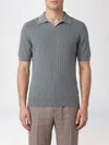 Fedeli ポロシャツ メンズ カラー オリーブ In Gray