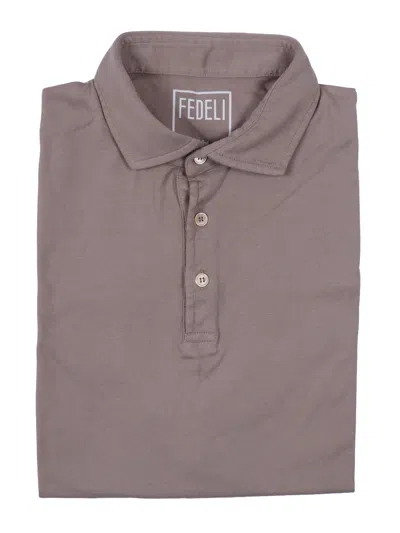 Fedeli Polo Shirt S/s Knitted Man In Other