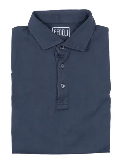 Fedeli Polo Shirt S/s Knitted Man In Other