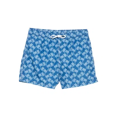 Fedeli Polyester Beachwear In Blue