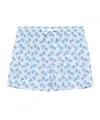Fedeli Polyester Beachwear In Blue