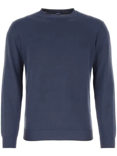 FEDELI RIBBED COTTON SWEATER