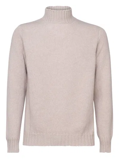 FEDELI RIBBED WOOL-CASHMERE JUMPER