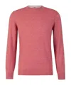 Fedeli Round Neck Sweater In Pink