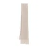 Fedeli Cable-knit Tassel-detail Scarf In Neutral