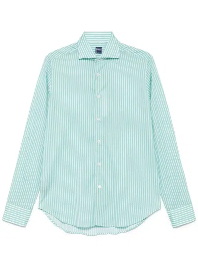 Fedeli Sean Shirt In Green