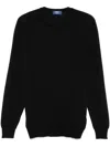 Fedeli Seta Sweater In Black