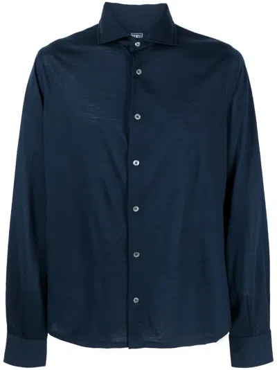 Fedeli Shirt In Blue