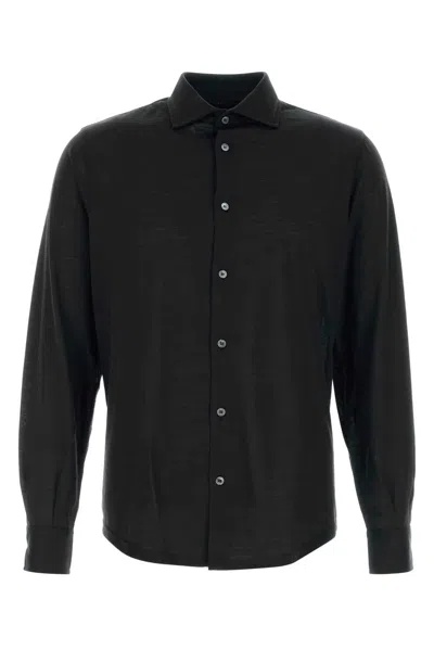Fedeli Shirt Thomas Ml. In Black