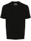 Fedeli Cotton T-shirt In Black