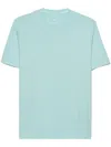 Fedeli Short-sleeve Cotton T-shirt In Blue