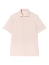 Fedeli Short-sleeve Polo Shirt In Pink
