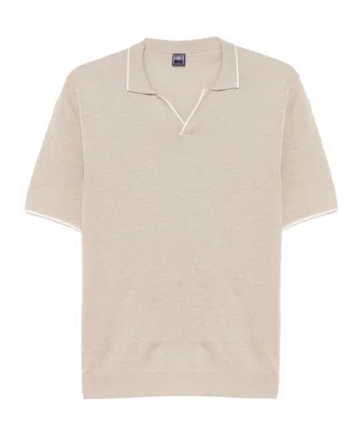 Fedeli Short Sleeve T-shirt In Neutral