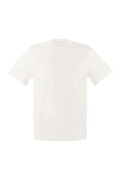 FEDELI FEDELI SHORT-SLEEVED COTTON T-SHIRT
