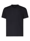 Fedeli Extreme Slub T-shirt In Black