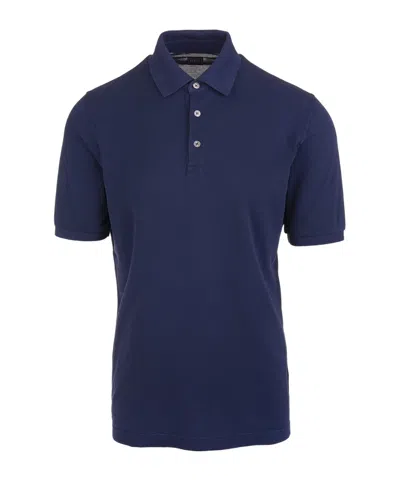 FEDELI SHORT-SLEEVED POLO SHIRT