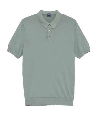 Fedeli Short-sleeved Polo Shirt In Multicolor