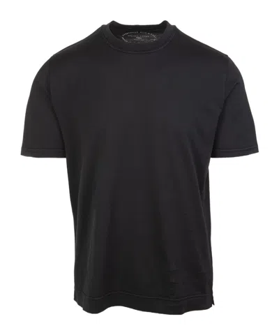 Fedeli Short-sleeved T-shirt In Black