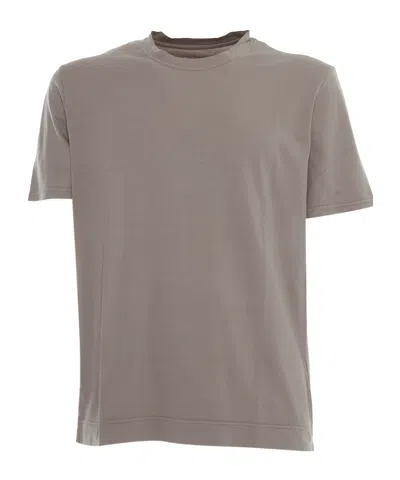 Fedeli Short-sleeved T-shirt In Gray