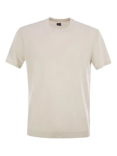 Fedeli Short-sleeved T-shirt In Neutral