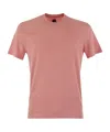 Fedeli Linen Flex T-shirt In Pink