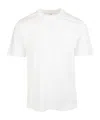 Fedeli White Cotton T-shirt In White